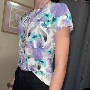 Floral pastel top